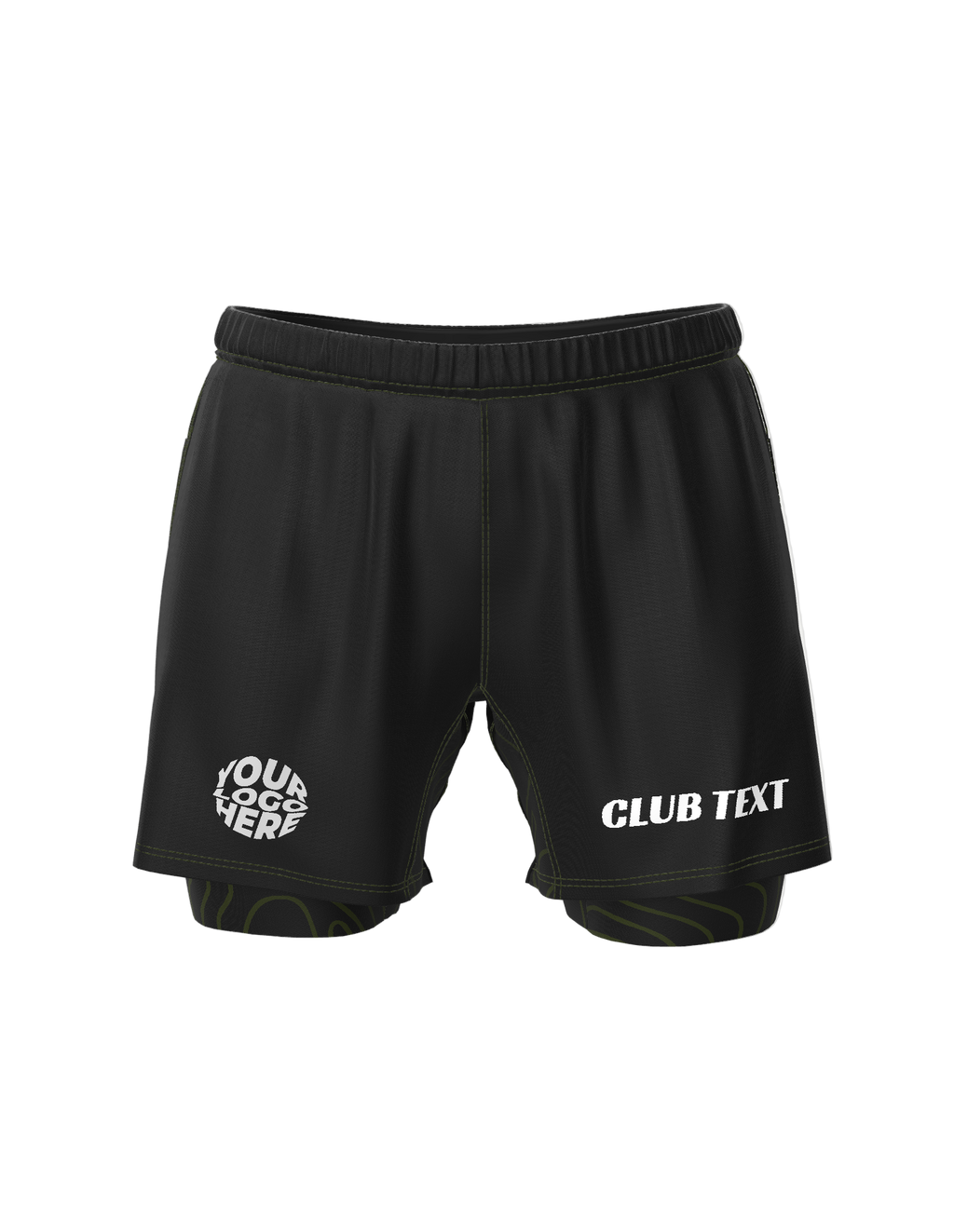 Mens 2-in-1 Shorts