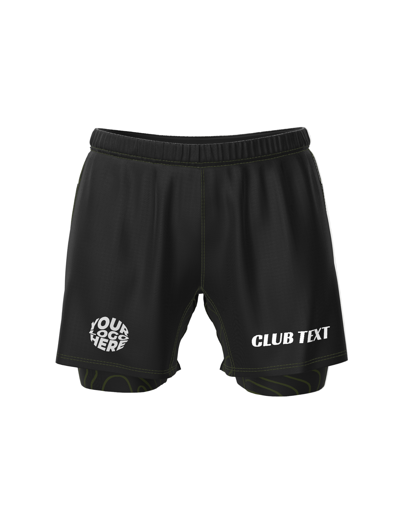 Mens 2-in-1 Shorts