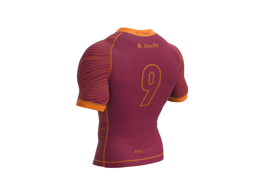 Roma '92 Inspired Rashguard Template