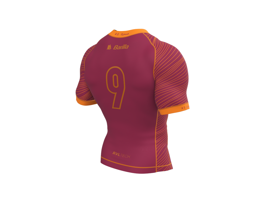 Roma '92 Inspired Rashguard Template