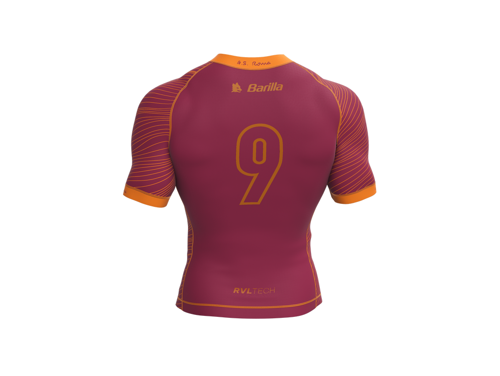 Roma '92 Inspired Rashguard Template