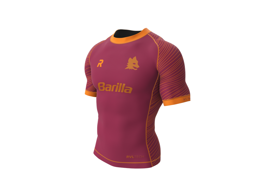 Roma '92 Inspired Rashguard Template