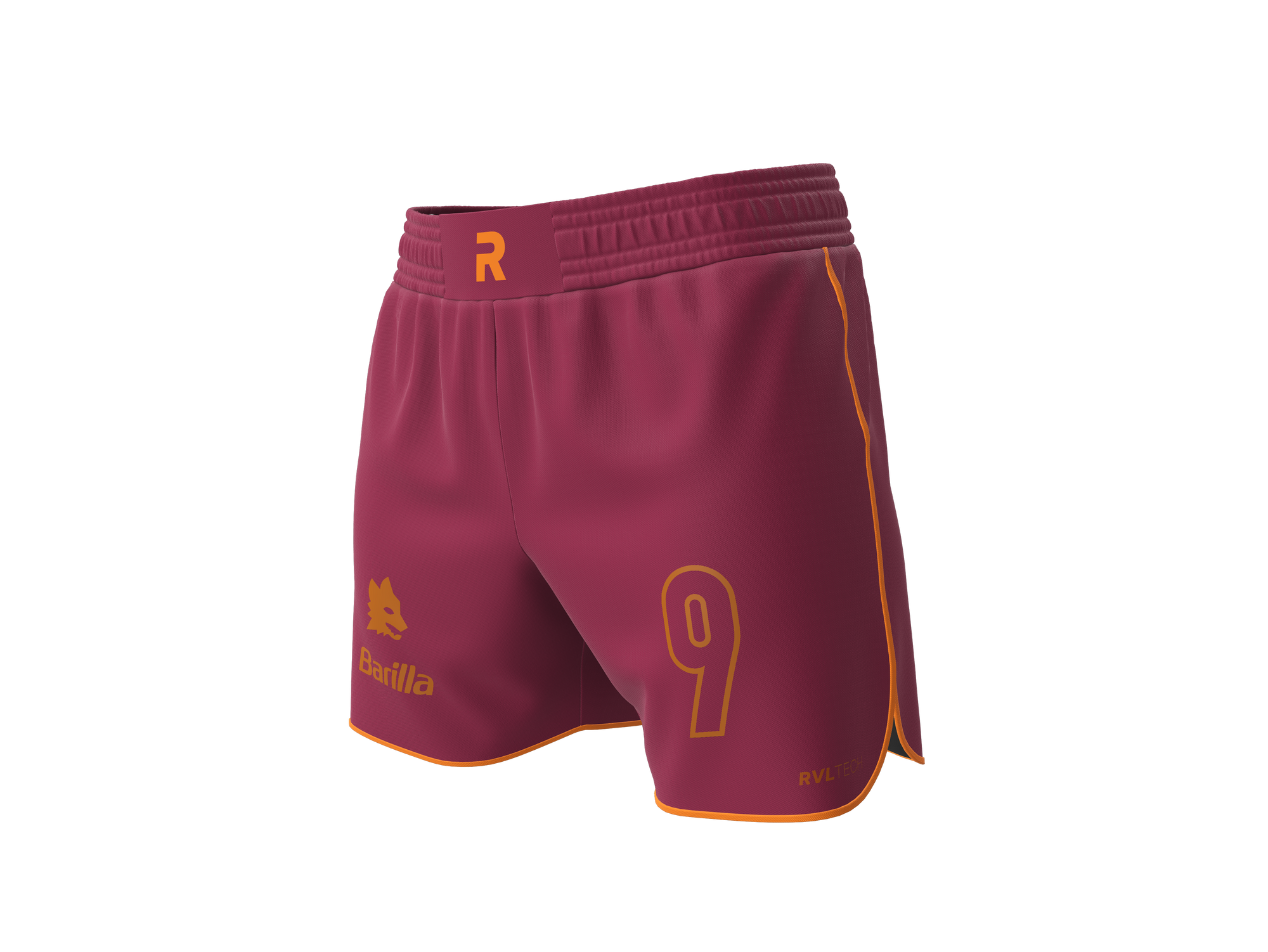 Roma '92 Inspired MMA Shorts Template
