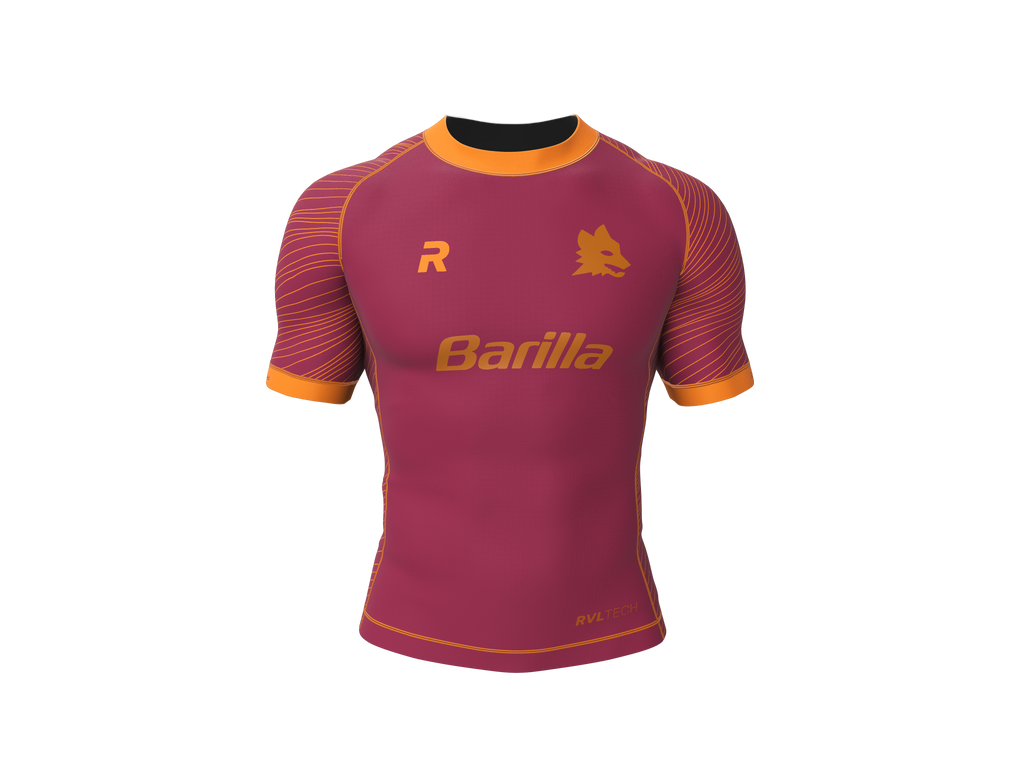 Roma '92 Inspired Rashguard Template
