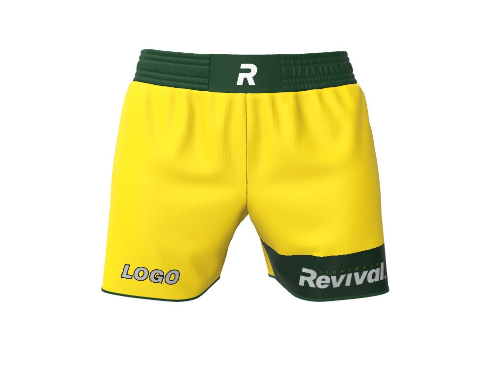 Mens MMA Shorts - Custom Design Ref: TKJCYHI
