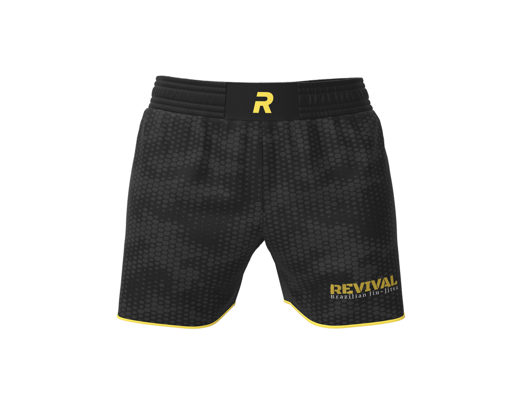Camo Themed MMA Shorts Template