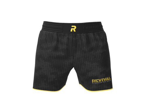 Camo Themed MMA Shorts Template
