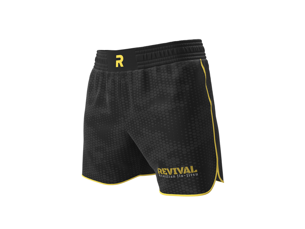 Camo Themed MMA Shorts Template