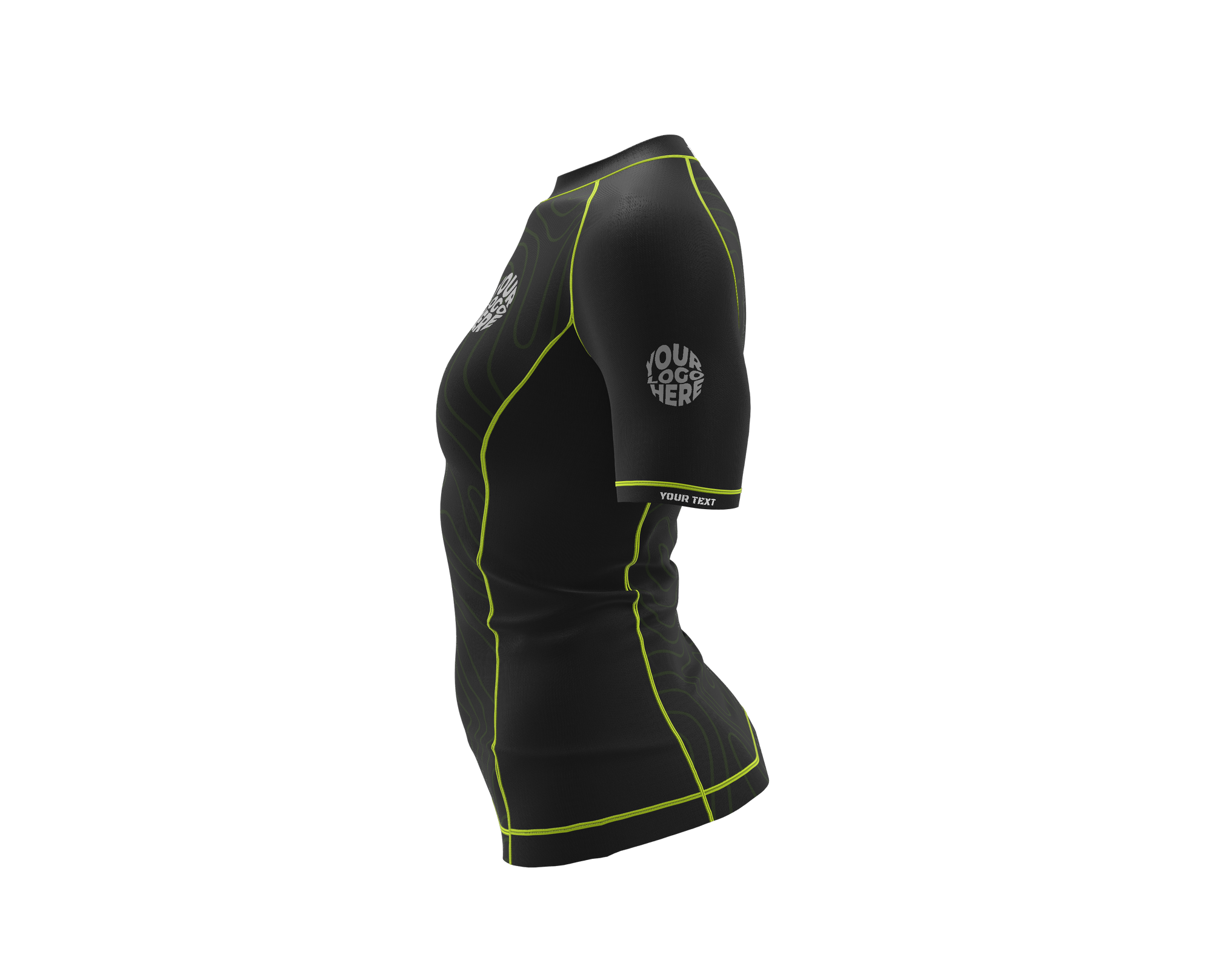 Womens Short-Sleeve Rashguard